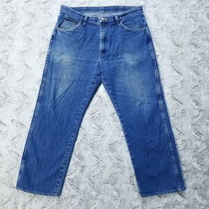 Legendary Gold Jeans Mens 36x29 Blue Regular Straight Dark Wash American Denim